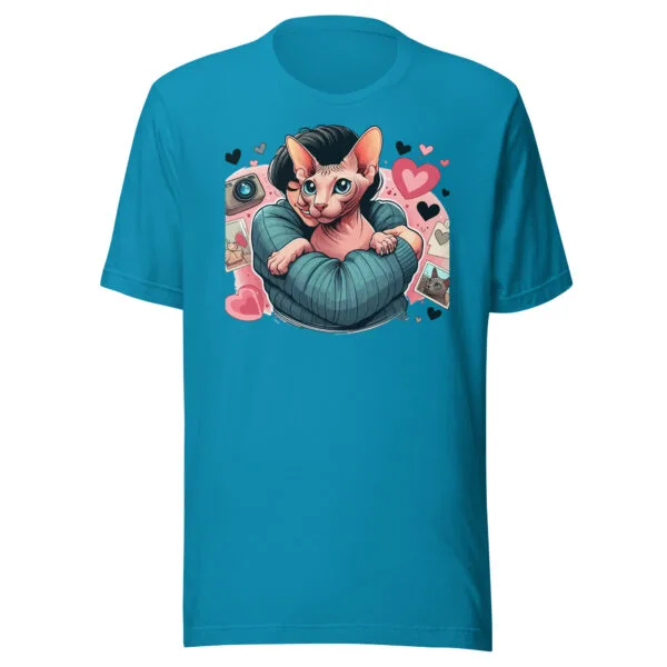 Camiseta Sphynx Love