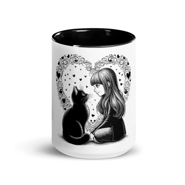 Taza Gato Negro Love